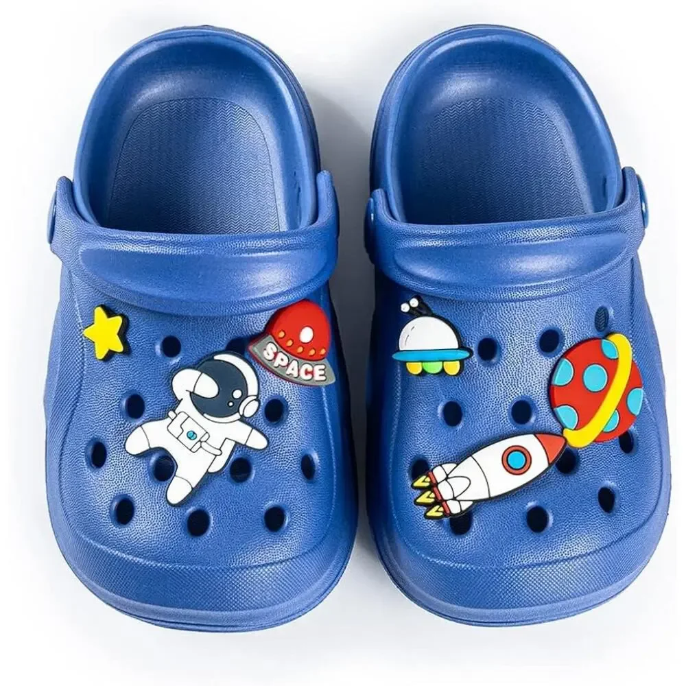 Toddler Kids Boys Cute Garden Water Clogs Sandals Slip On Shoes 12